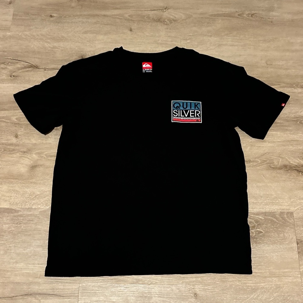 Quiksilver Box Logo Black Men's T-Shirt